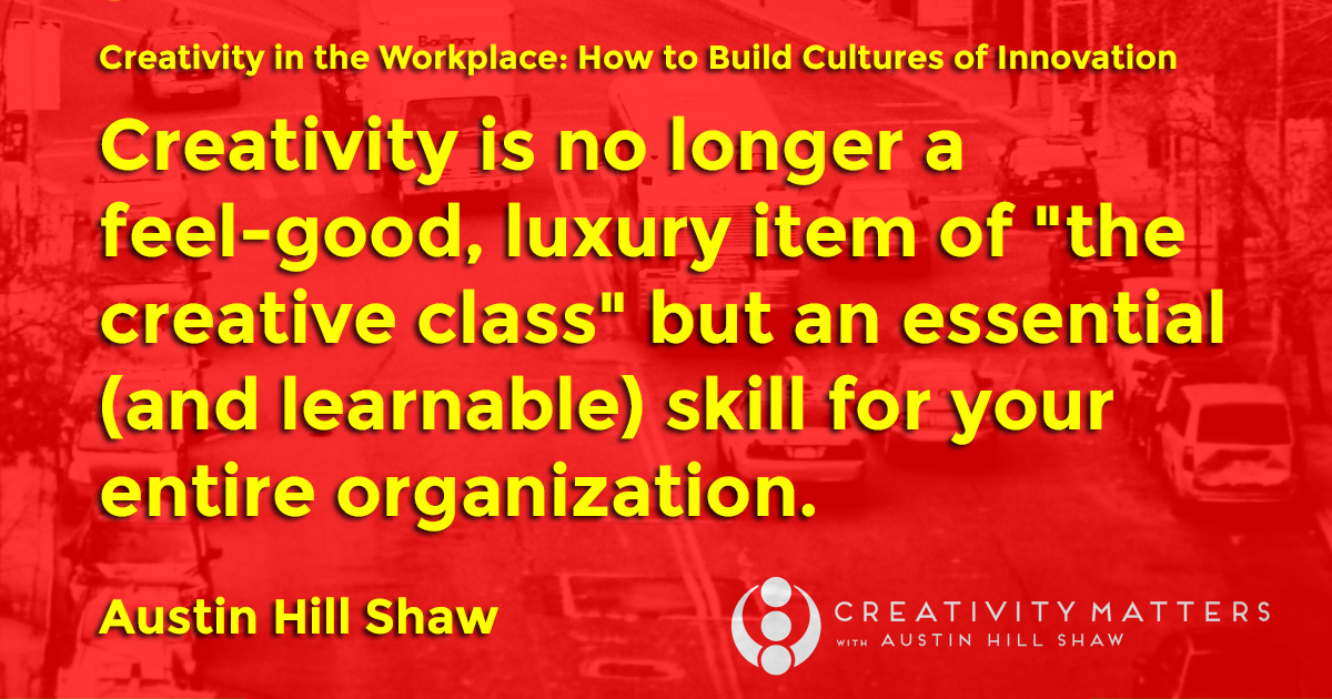 [VIDEO] Creativity in the Workplace Part 2: What are the Links Between Creativity and Survival?